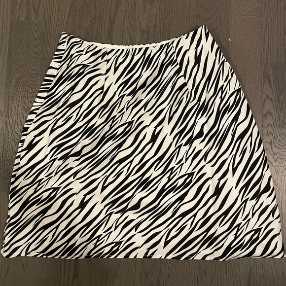 Revolve - Lovers + Friends Amelia Skirt, Zebra Print - Picture 2 of 4